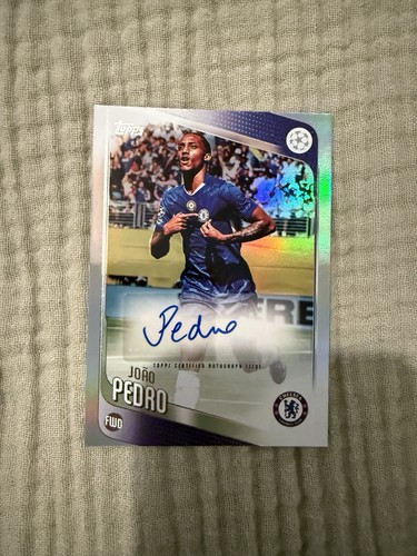 Joao Pedro 2025 Topps UEFA Flagship Club Competitions