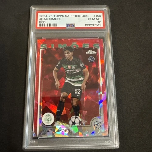 Joao Simoes 2024 Topps Chrome Sapphire /5