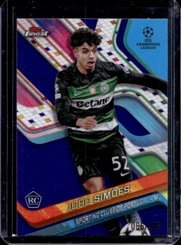 Joao Simoes 2024 Topps Finest Purple Refractor /299