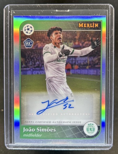 Joao Simoes 2024 Topps Merlin Chrome