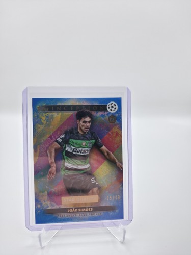 Joao Simoes 2024 Topps UCC Uefa Inception /49