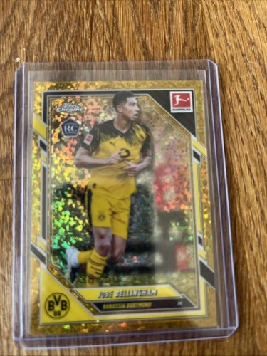 Jobe Bellingham 2025 Topps Bundesliga Chrome Gold /50