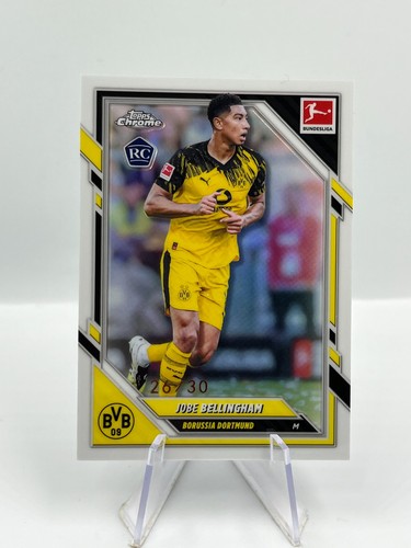 Jobe Bellingham 2025 Topps Chrome Bundesliga White /30