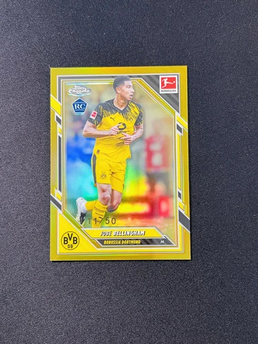Jobe Bellingham 2025 Topps Chrome Gold /50