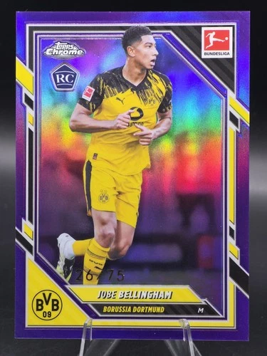Jobe Bellingham 2025 Topps Chrome Purple Refractor /75
