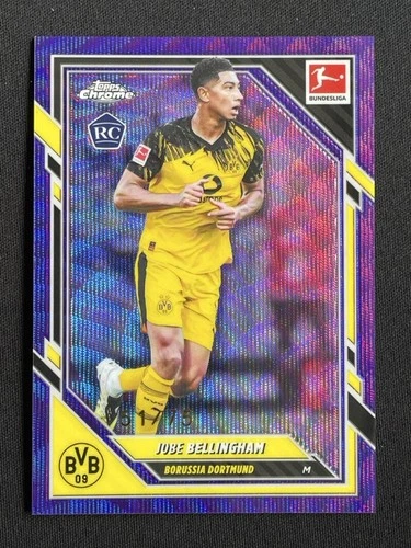 Jobe Bellingham 2026 Topps Chrome Viola Onda /75