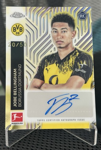Jobe Bellingham 2025 Topps Cromo Bundesliga Gold Magic /50