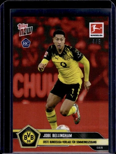 Jobe Bellingham 2025 Topps Now Bundesliga Red /5