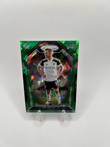 Joe Bryan 2020 Panini Prizm Green Cracked Ice /49