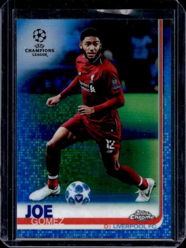 Joe Gomez 2018 Topps Chrome Blue Refractor /150