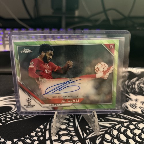 Joe Gomez 2021 Topps Chrome Green Refractor /99