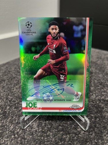 Joe Gomez 2018 Topps Chrome Green Refractor /99