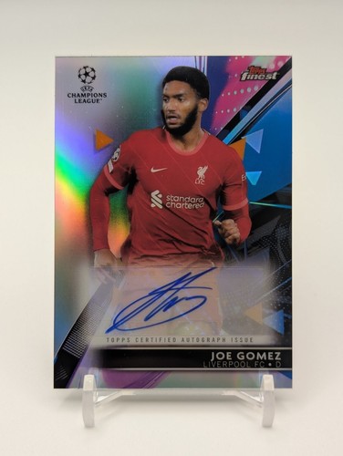Joe Gomez 2021 Topps Finest