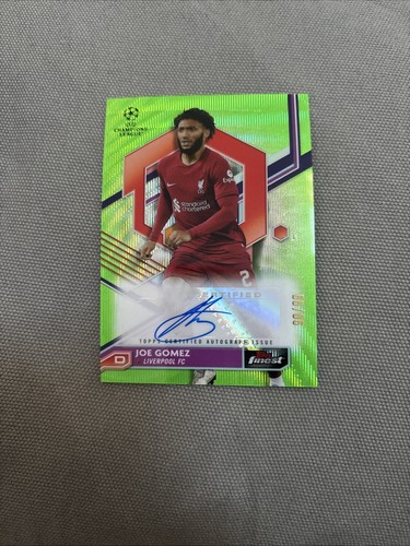 Joe Gomez 2023 Topps Finest Neon