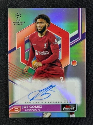 Joe Gomez 2023 Topps Finest Refractor