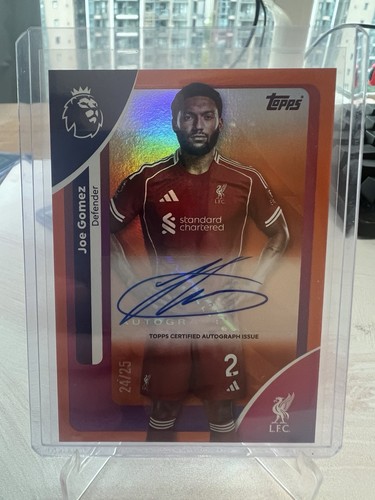 Joe Gomez 2026 Topps Premier League /25