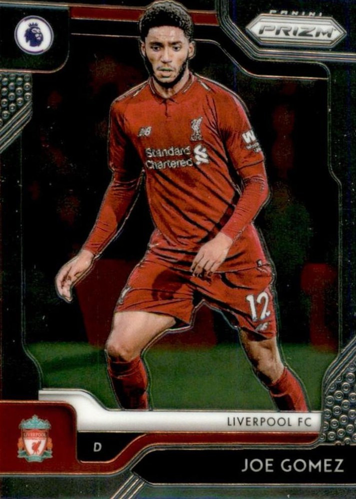 Joe Gomez 2019 Panini Prizm Premier League 88
