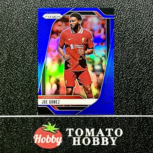 Joe Gomez 2024 Panini Prizm Premier League Blue Refractor /299