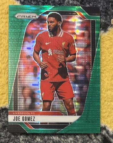 Joe Gomez 2024 Panini Prizm Premier League Green Pulsar