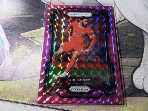 Joe Gomez 2023 Panini Prizm Premier League Pink Mosaic
