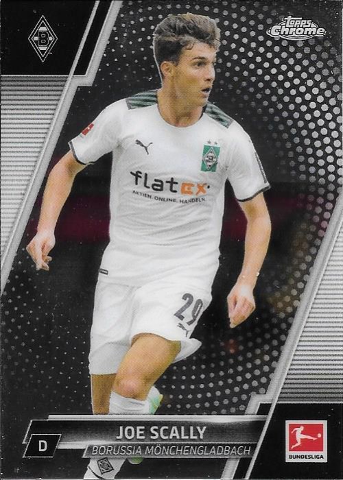 Joe Scally 2021 Topps Chrome Bundesliga 80