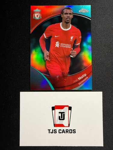 Joel Matip 2023 Topps Chrome Aqua /99
