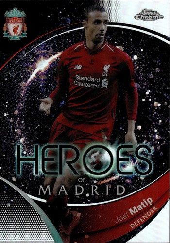 Joel Matip 2023 Topps Chrome Refractor