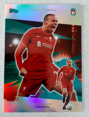 Joel Matip 2022 Topps Liverpool Team Set /150