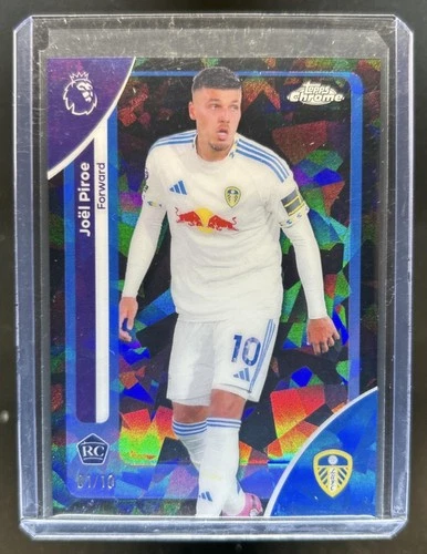Joel Piroe 2026 Topps Chrome Sapphire Black Refractor /10