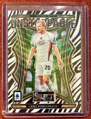 Joel Pohjanpalo 2024 Panini Select Serie A Zebra