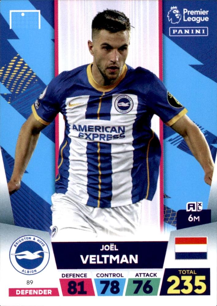 Joel Veltman 2023 Panini Adrenalyn XL Premier League