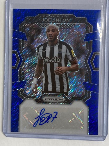 Joelinton 2023 Panini Prizm Blue Shimmer