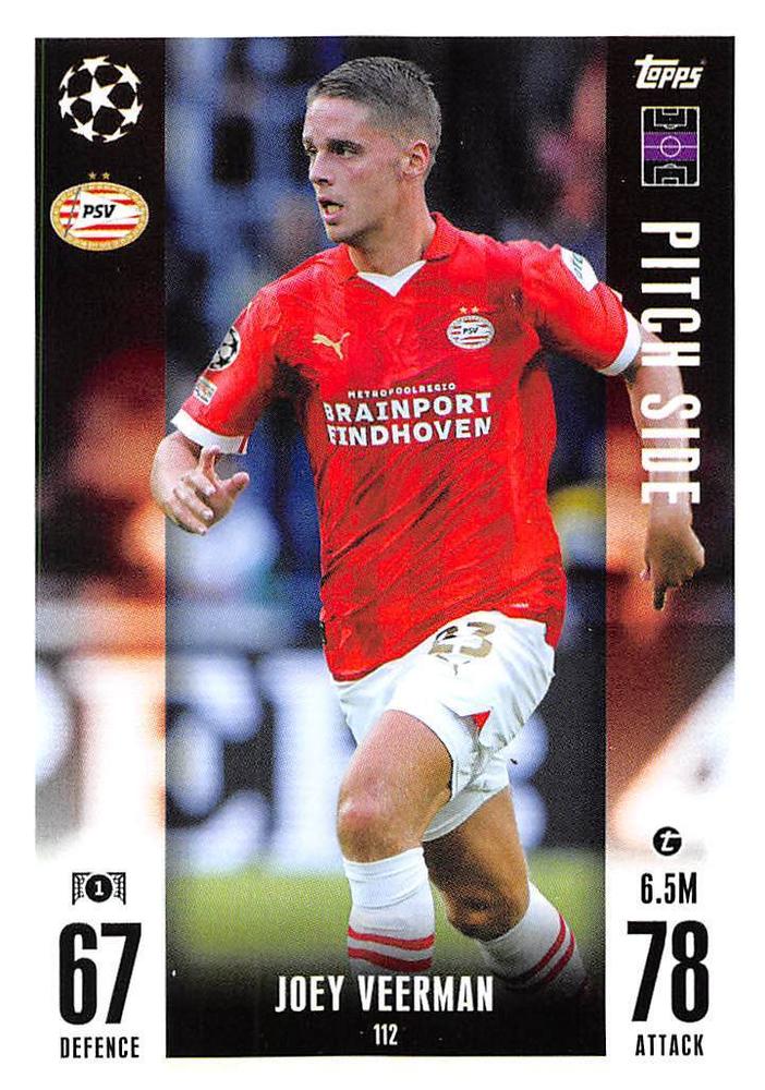 Joey Veerman 2023 Topps Match Attax UEFA Club Competitions Extra