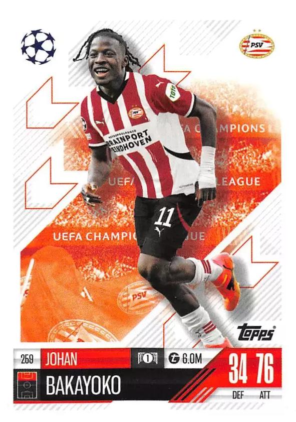 Johan Bakayoko 2024 Topps Match Attax UEFA Club Competitions