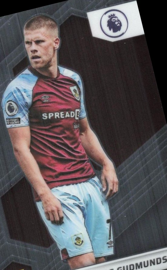 Johann Berg Gudmundsson 2021 Panini Mosaic Premier League