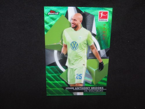 John Anthony Brooks 2021 Topps Finest Green /99