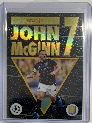 John McGinn 2024 Topps Merlin Chrome