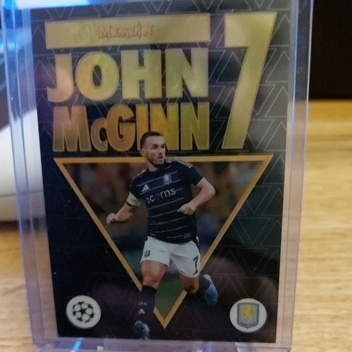 John McGinn 2024 Topps Merlin Chrome