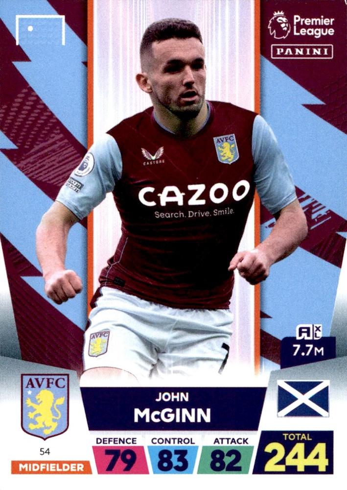 John McGinn 2023 Panini Adrenalyn XL Premier League