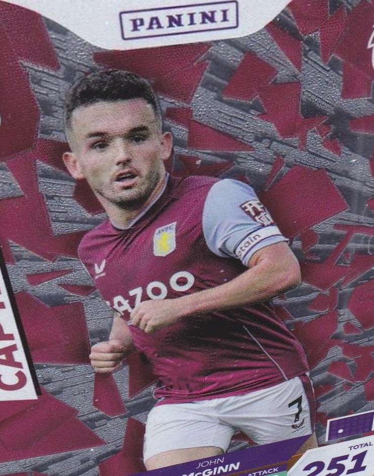 John McGinn 2023 Panini Adrenalyn XL Premier League Plus