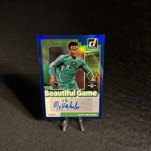 John Obi Mikel 2025 Panini Donruss Soccer FIFA Blue /49