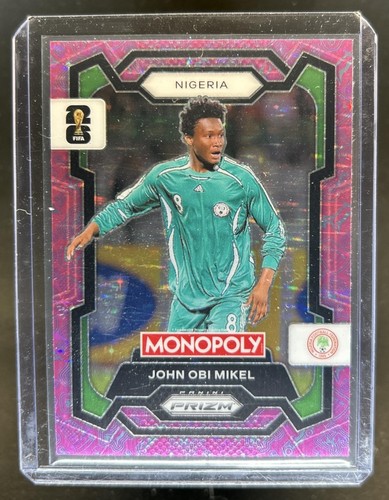 John Obi Mikel 2026 Panini Prizm Pink Stars #81