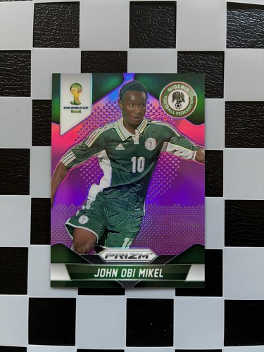 John Obi Mikel 2014 Panini Prizm World Cup Viola /99