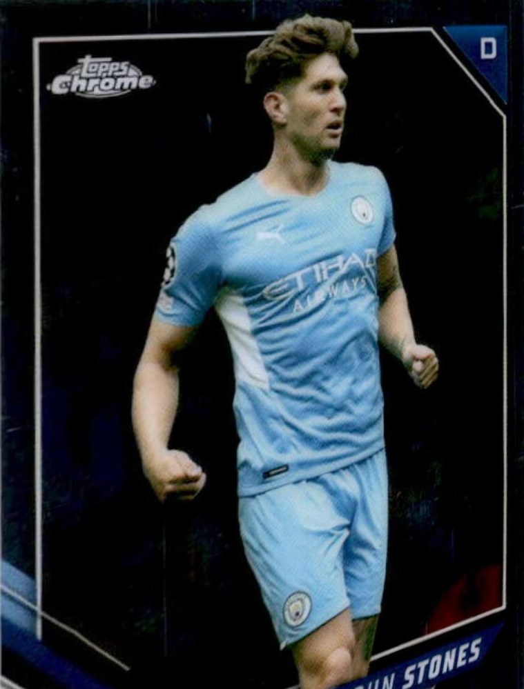 John Stones 2021 Topps Chrome UCC 24