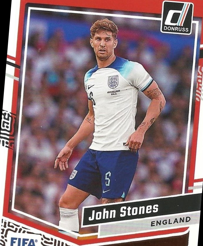 John Stones 2023 Panini Donruss