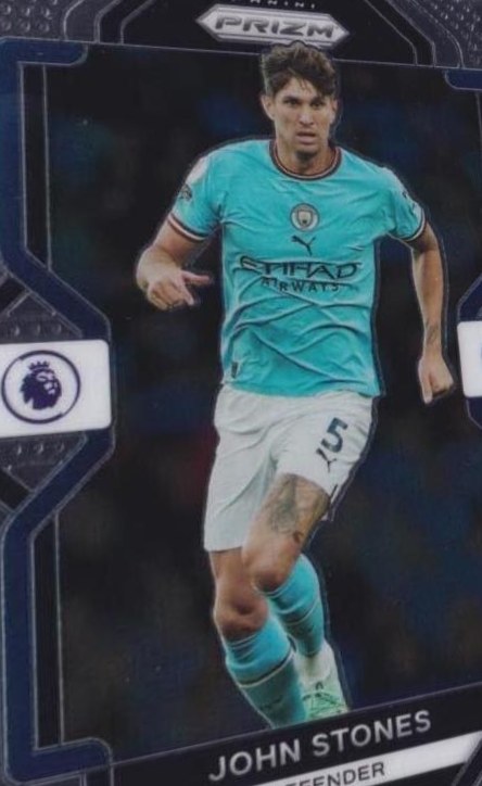 John Stones 2022 Panini Prizm Premier League 14