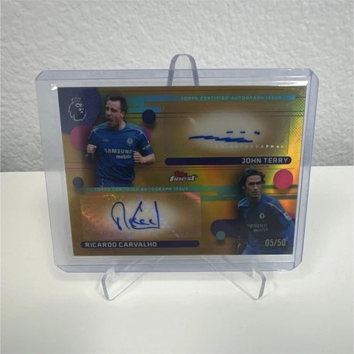 John Terry / Ricardo Carvalho 2026 Topps Finest Gold /50