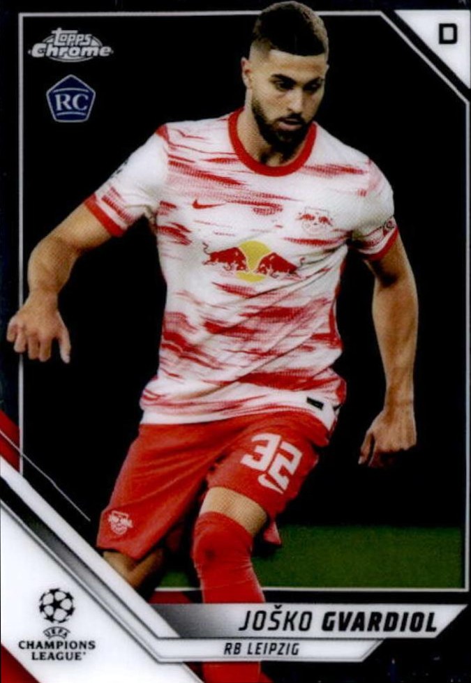 Joško Gvardiol 2021 Topps Chrome UCC 80