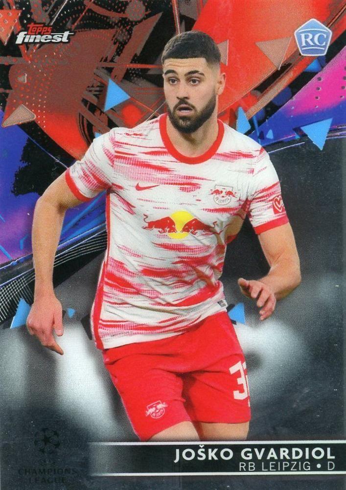 Joško Gvardiol 2021 Topps Finest UEFA 90