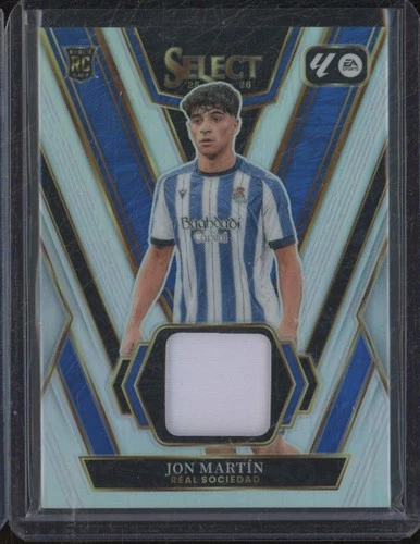 Jon Martin 2025 Panini Select Plata Prizm